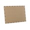 Burlap Bulletin Board 24X36 Antique Bronze Nail Heads Office Kitchen Entry